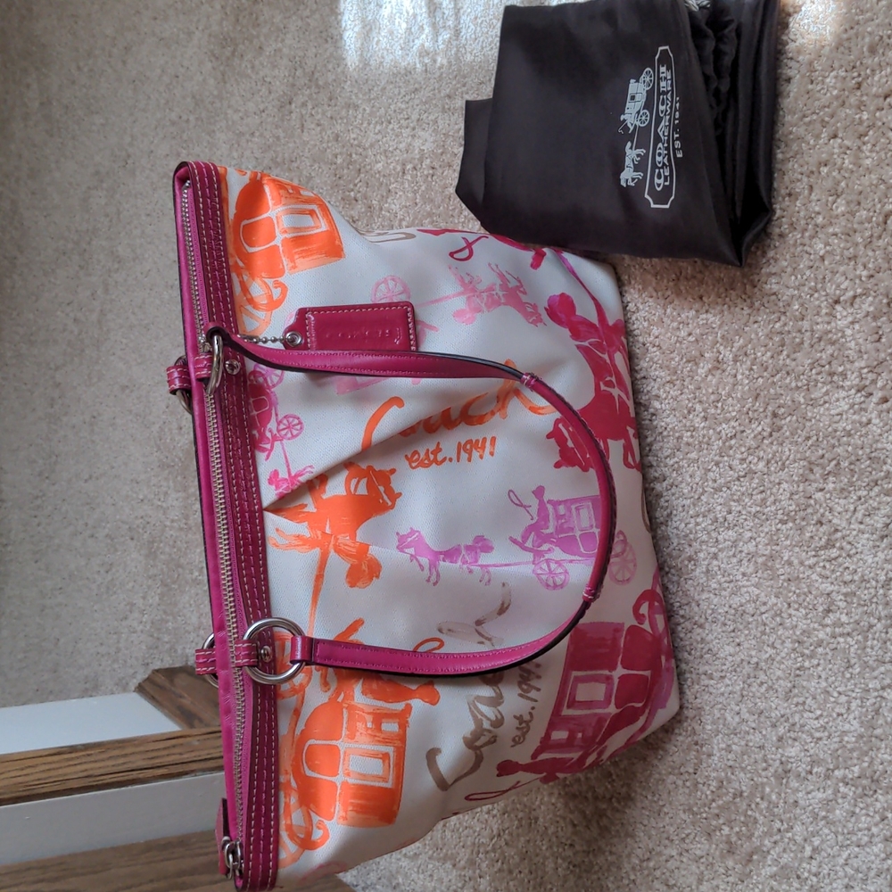 COACH Satin Purse